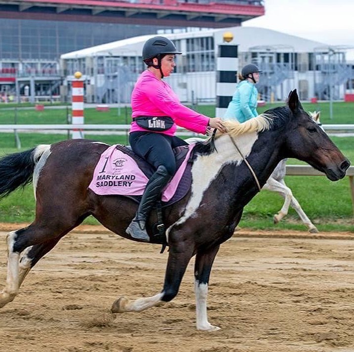 Jenna & In Your Dreams at Pimlico's Canter for the Cause 2021