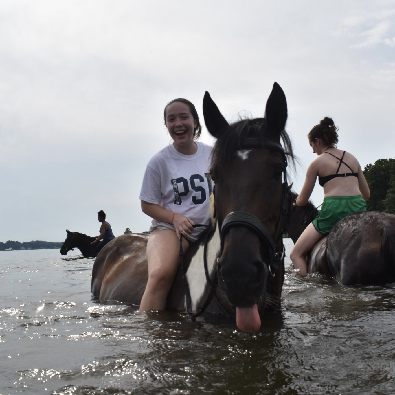 Lindsay & Dreamer at Horse Swim 2022